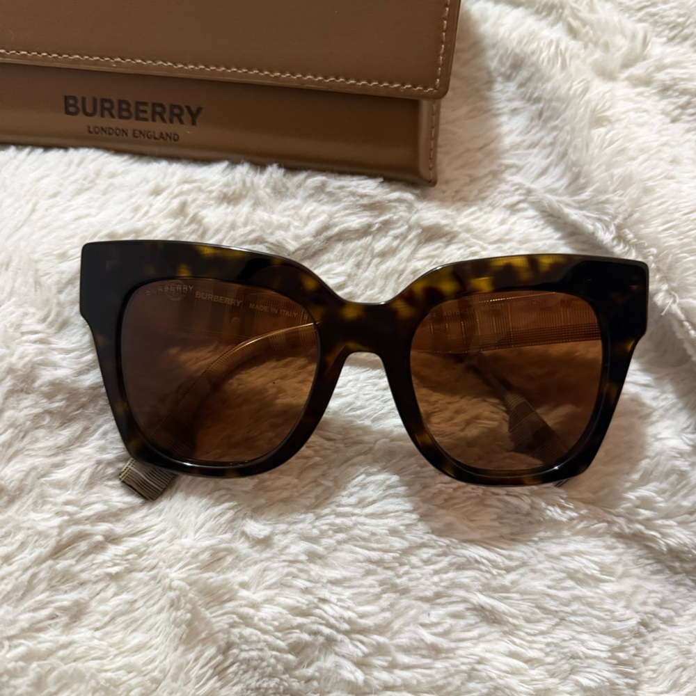 Burberry Tortoise Shell Sunglasses